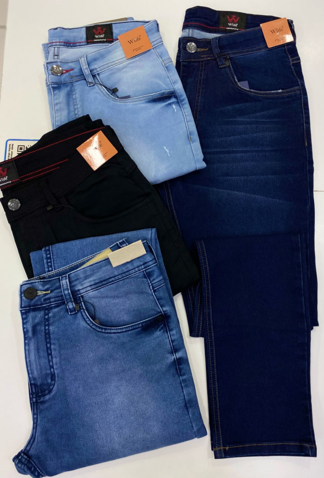 CALÇA JEANS INTERMEDIARIA  ( Tamanho 36 ao 48 )