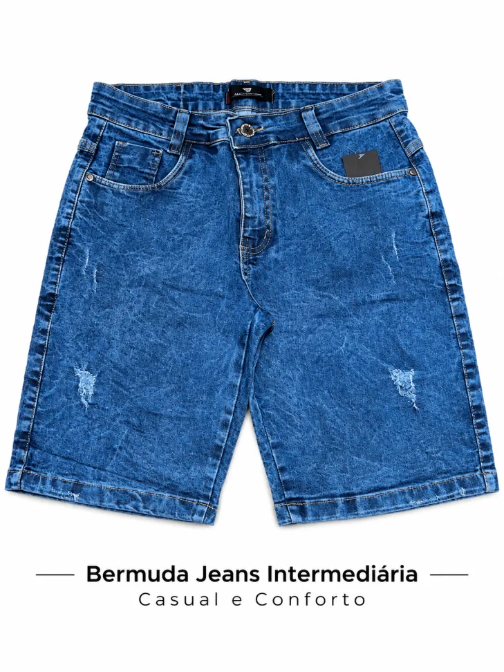 BERMUDA JEANS INTERMEDIARIA - #4