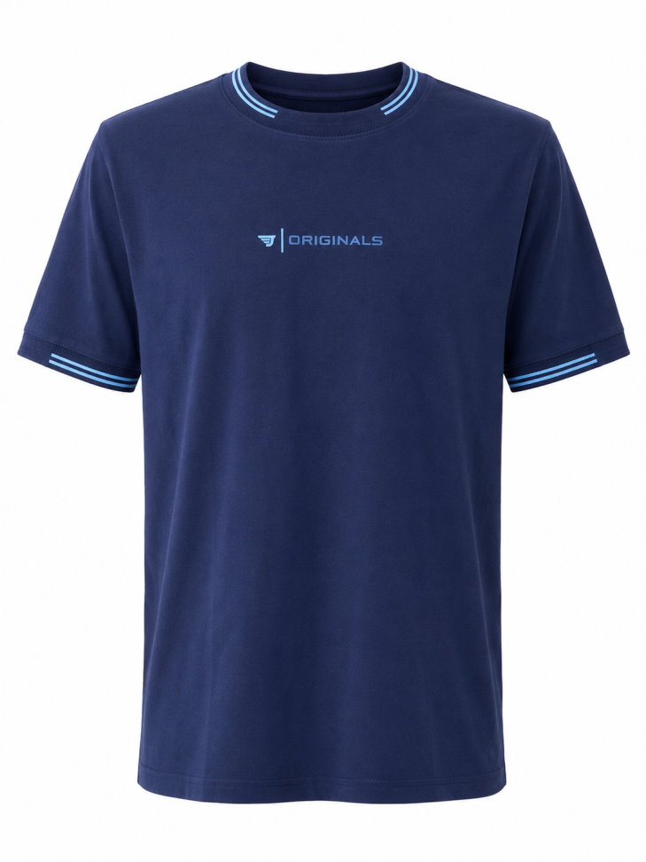 T-SHIRT SUEDINE COM PUNHO PREMIUM