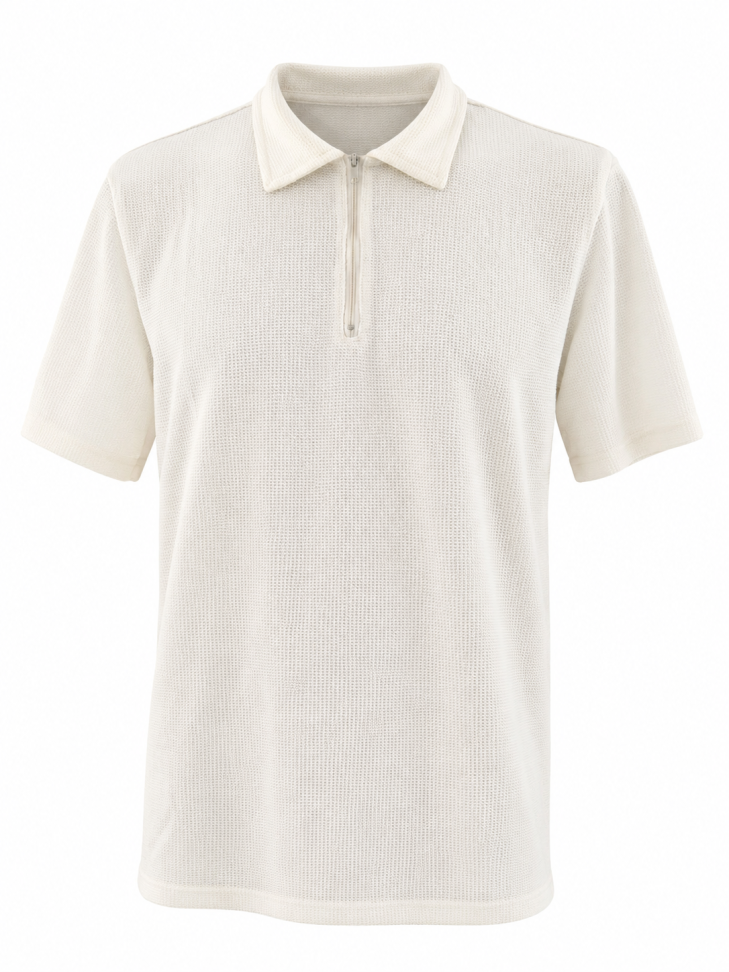 👕 T-SHIRT TRICÔ GOLA POLÓ COM ZÍPER