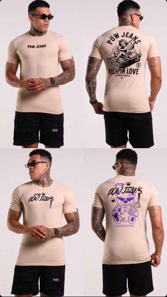 CAMISA FAZ O POW ESTAMPADA PREMIUM ( Tamanho P ao G ) - #8