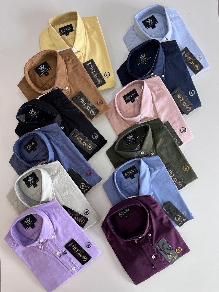 CAMISA OXFORD TINTURADA LINHO PREMIUM - #3