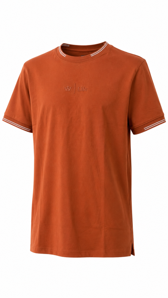 T-SHIRT SUEDINE COM PUNHO PREMIUM - #17