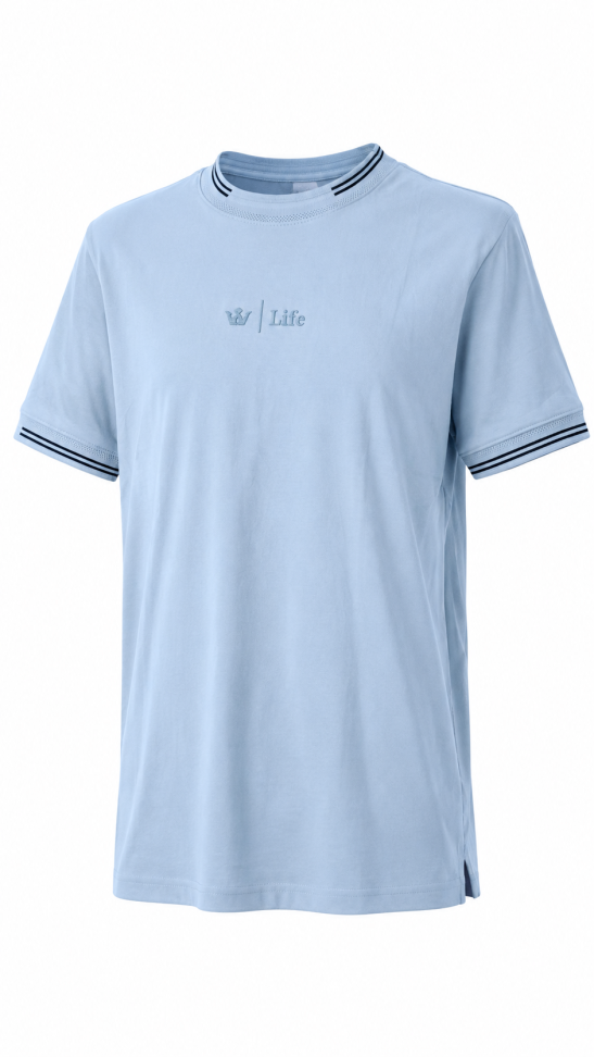 T-SHIRT SUEDINE COM PUNHO PREMIUM - #18