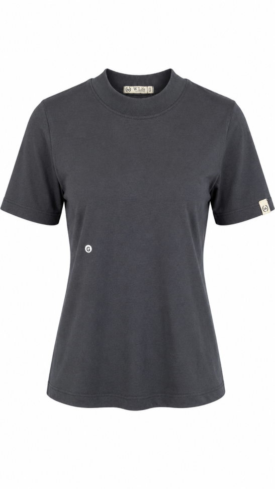 T-SHIRT GOLA ALTA FEMININA - #4