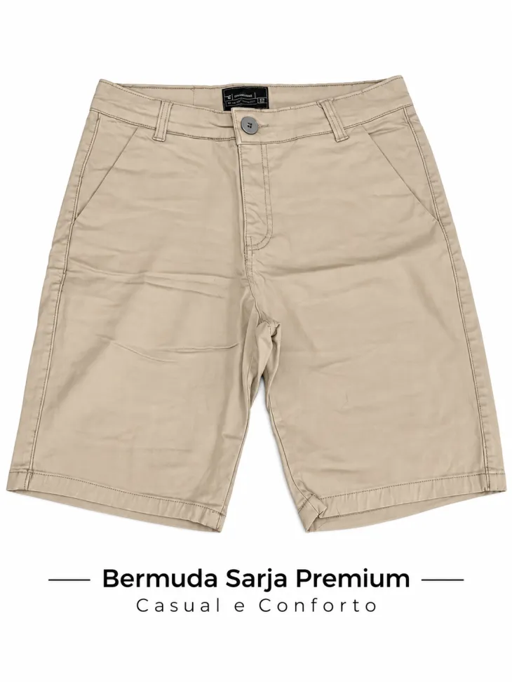 BERMUDA SARJA PREMIUM - #5