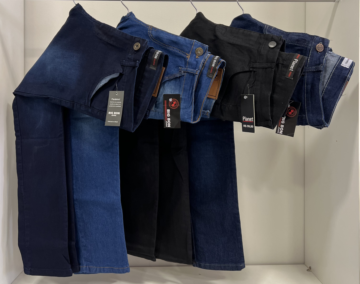 CALÇA JEANS BÁSICA  ( Tamanho 36 ao 48 )