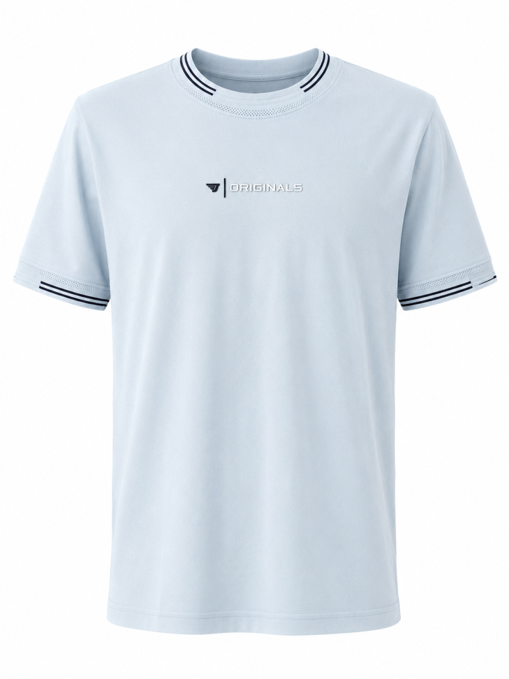 T-SHIRT SUEDINE COM PUNHO PREMIUM