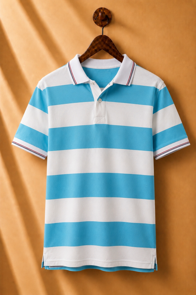 GOLA POLO PERUANA LISTRADA - #5