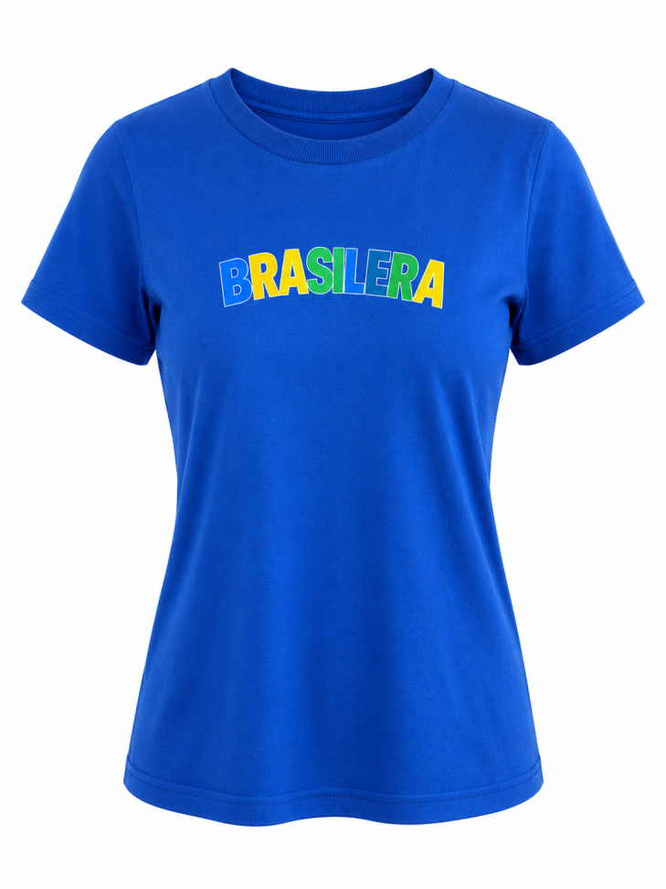 T-SHIRT FEMININA  FIO 30.1 BRASIL BY W LIFE - #5