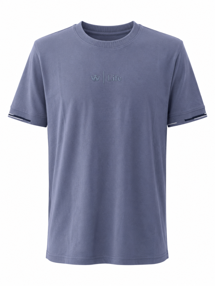 T-SHIRT TRIO PREMIUM COM PUNHO W LIFE - #8