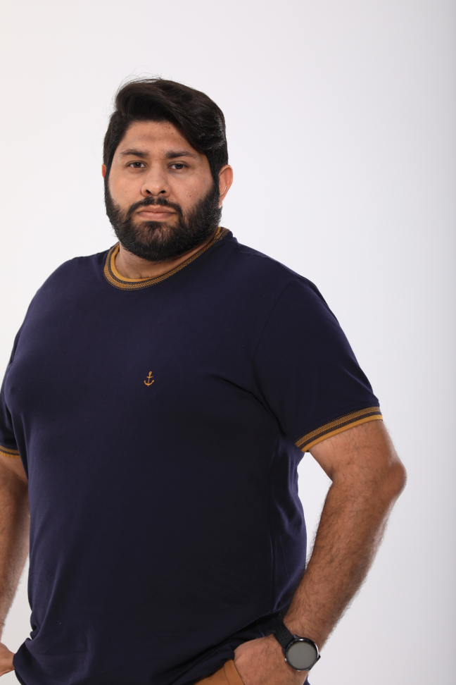 T-SHIRT SUEDINE PLUS SIZE (Tamanho:G1 AO G3)