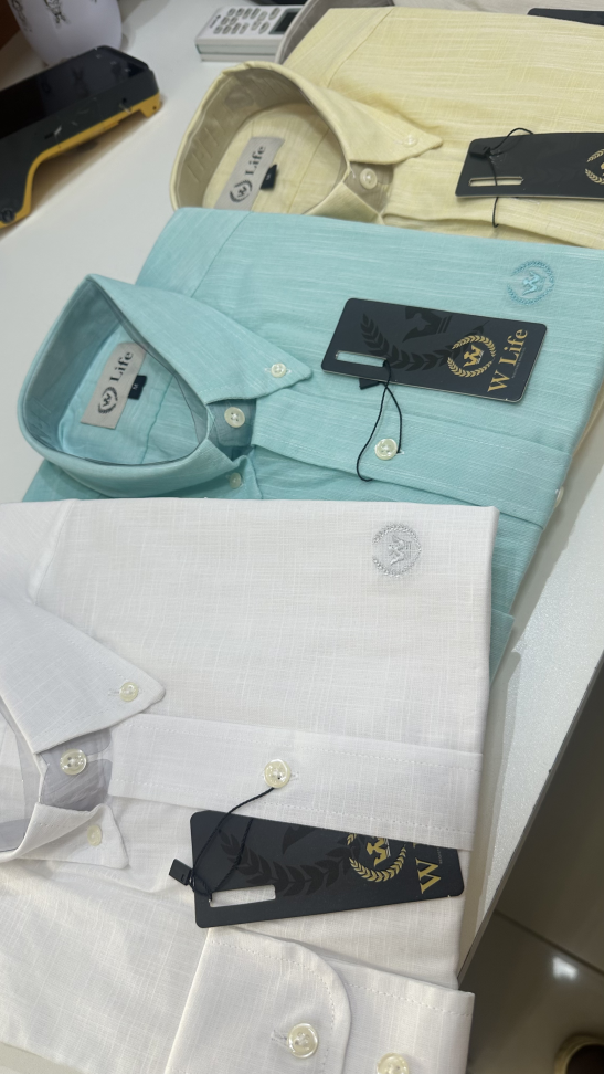 CAMISA ABERTA DE BONTÃO MANGALONGA LINHO - #5