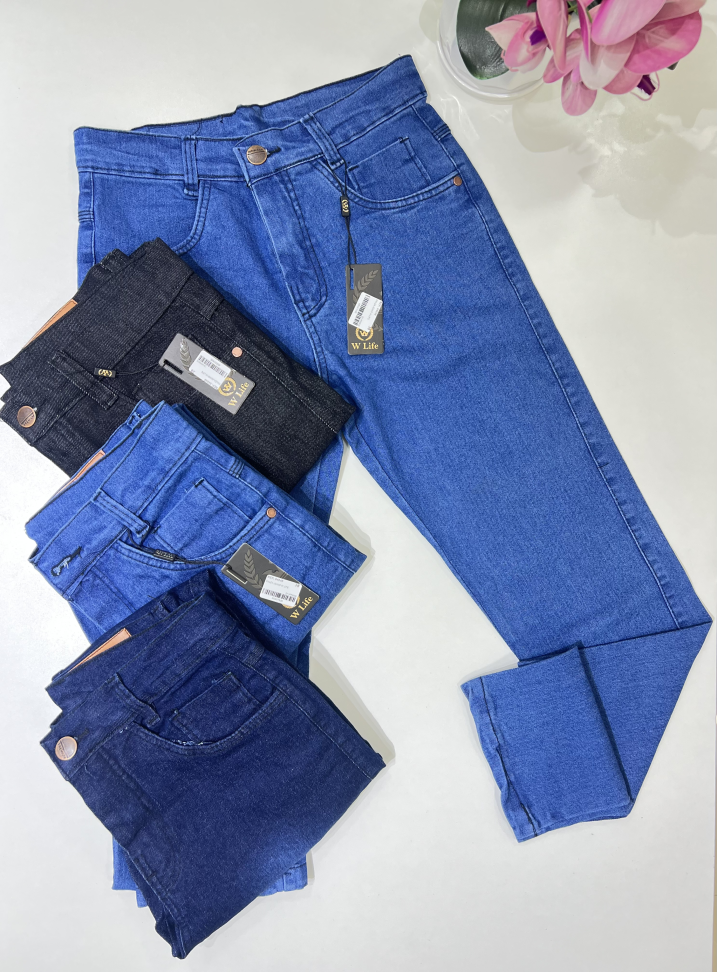 CALÇA JEANS INTERMEDIARIA W LIFE   ( Tamanho 36 ao 46 )