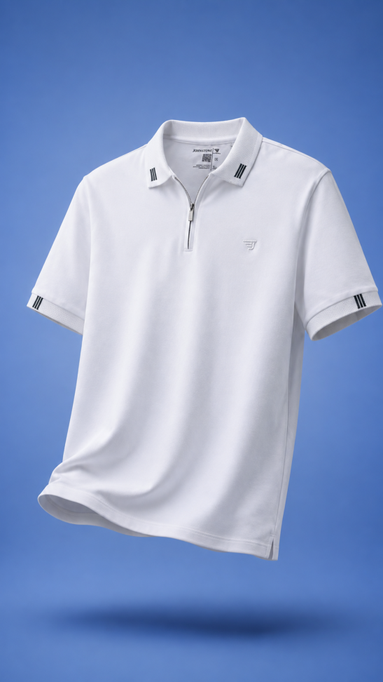 POLO COM ZIPER 100% ALGODÃO - #5