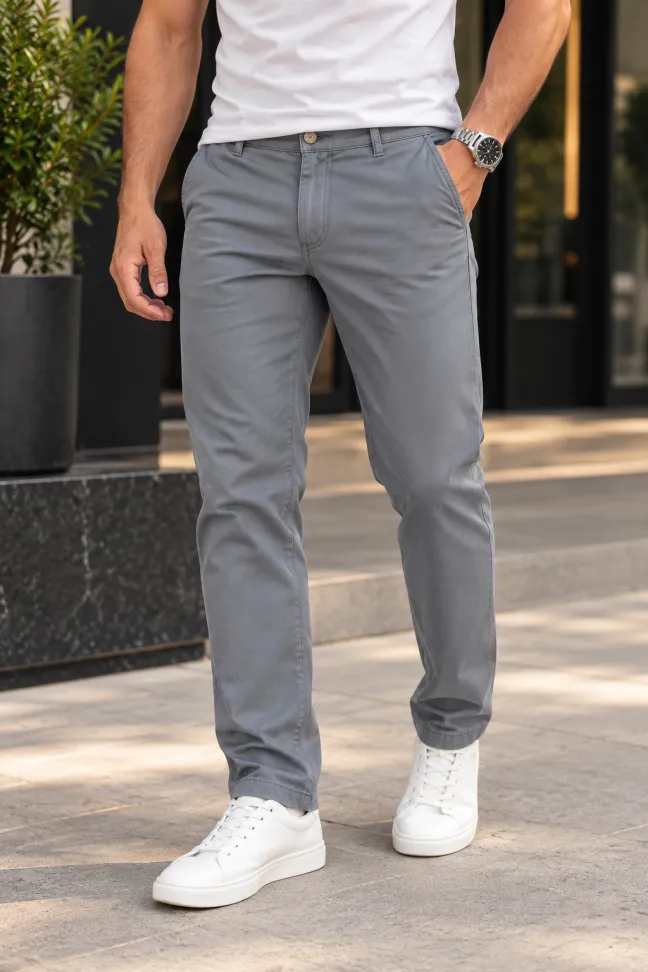 CALÇA CHINO  SARJA PREMIUM - #3