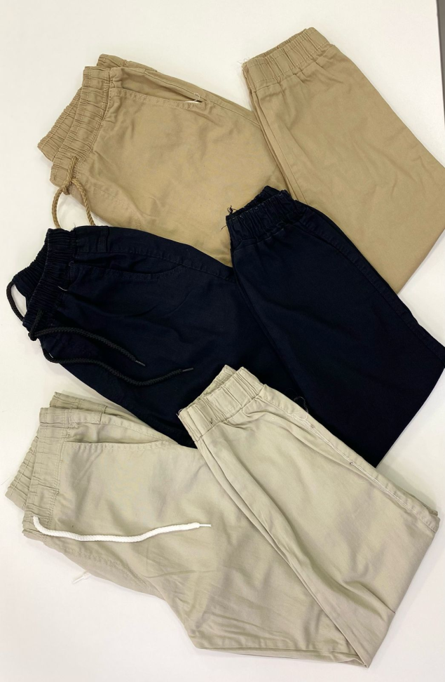 CALÇA JOGGER BRIM 1° LINHA TAMANHO:P AO GG