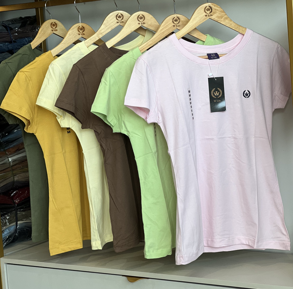 T-SHIRT FEMININA W LIFE  ( Tamanho P ao GG )