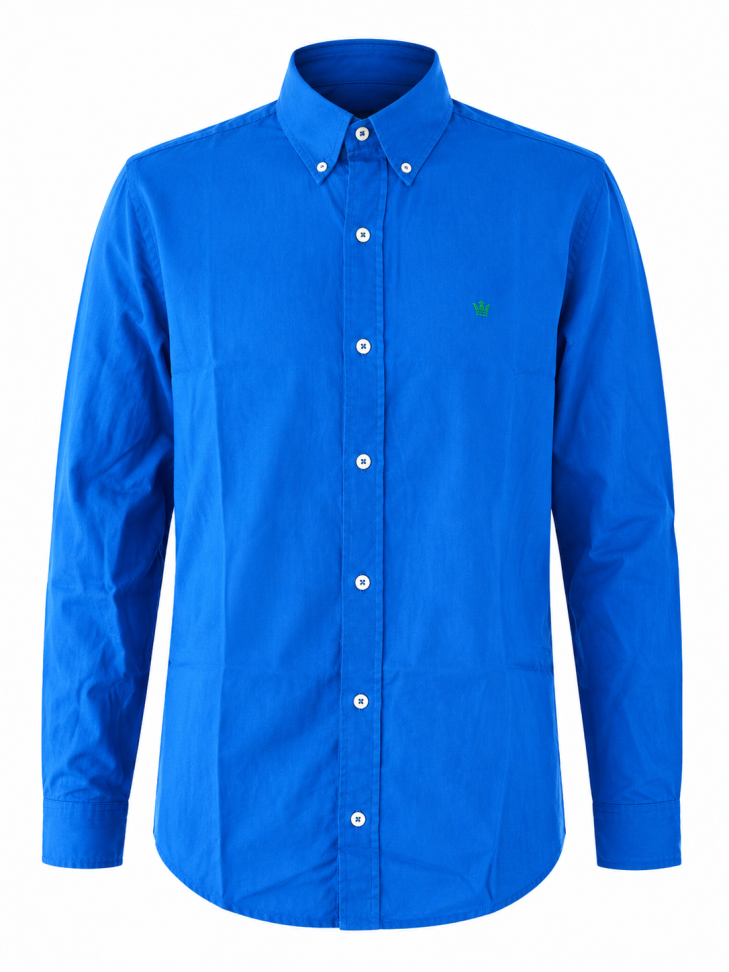 CAMISA OXFORD  LONGA TINTURADA LINHO PREMIUM ( Tamanho P ao GG ) - #7