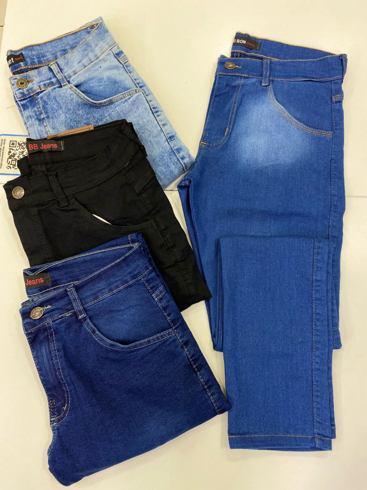 CALÇA JEANS BÁSICA  ( Tamanho 36 ao 48 )