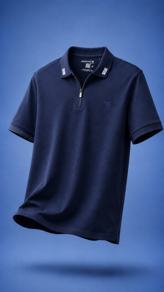 POLO COM ZIPER 100% ALGODÃO - #6