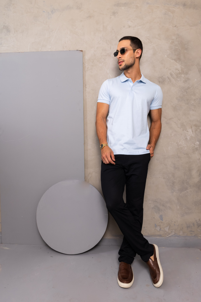 GOLA POLO 100% ALGODÃO PENTEADO - #7
