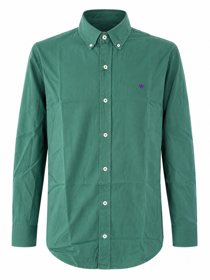 CAMISA OXFORD  LONGA TINTURADA LINHO PREMIUM ( Tamanho P ao GG )