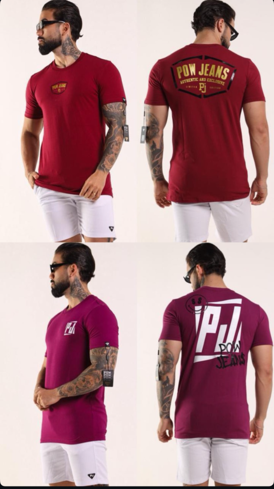 CAMISA FAZ O POW ESTAMPADA PREMIUM ( Tamanho P ao G ) - #5
