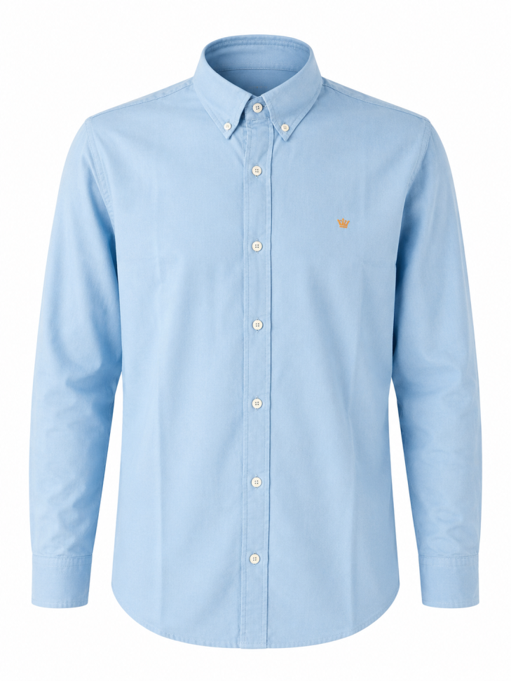 CAMISA OXFORD  LONGA TINTURADA LINHO PREMIUM ( Tamanho P ao GG ) - #6