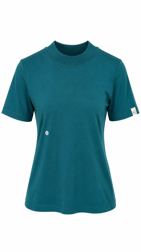 T-SHIRT GOLA ALTA FEMININA - #6
