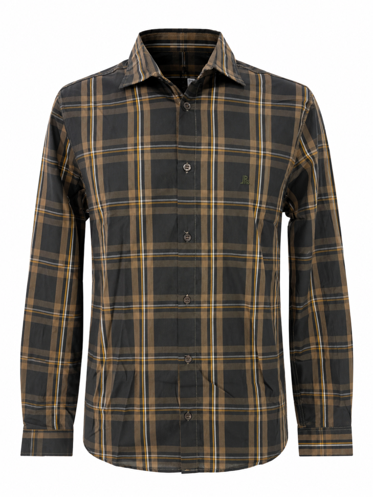 CAMISA SOCIAL XADREZ MANGA LONGA OFERTA - #7