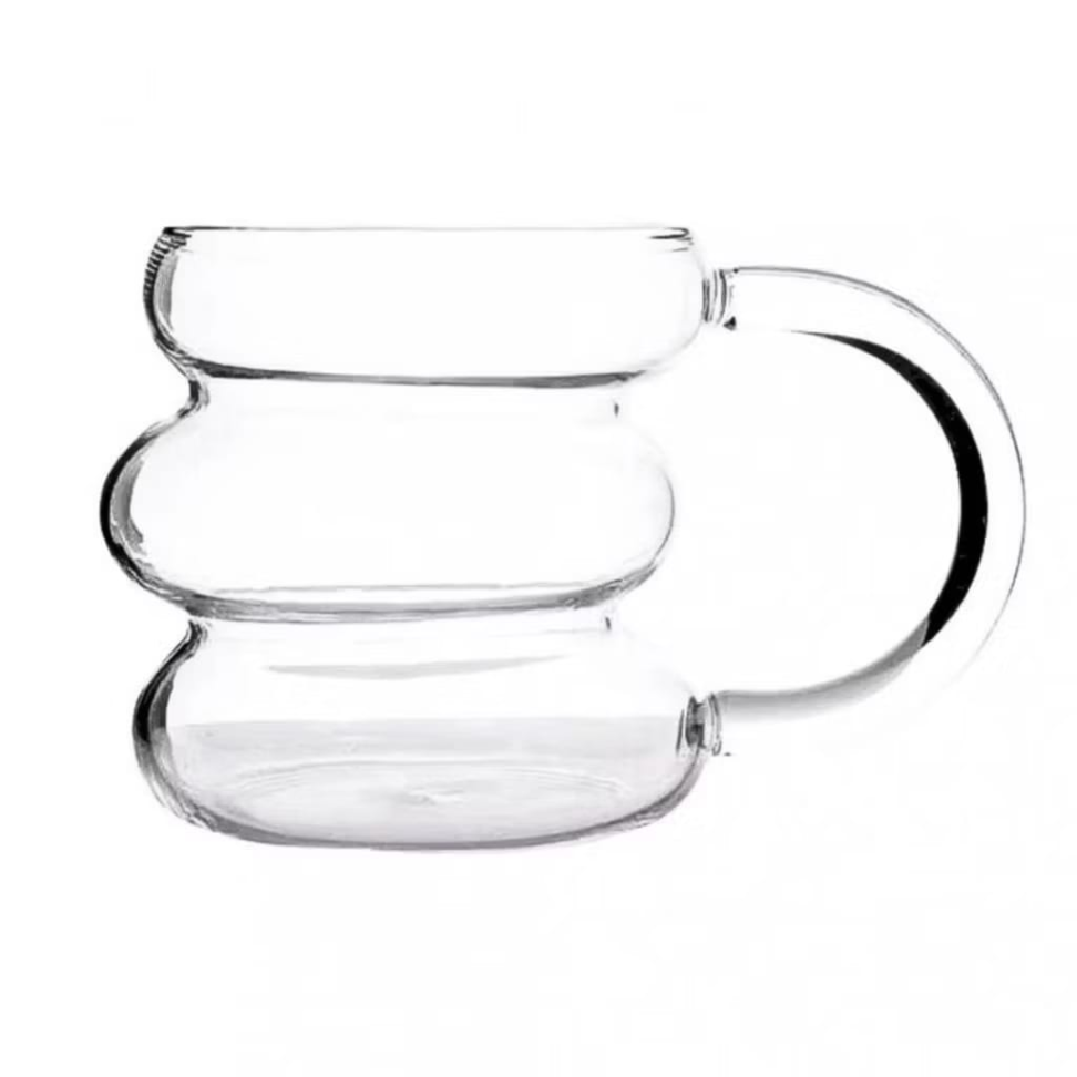 Caneca Vidro Borossilicato 430ml