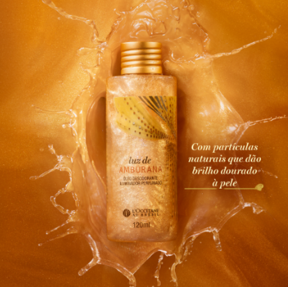 Óleo Desodorante Iluminador Perfumado Luz de Amburana 120ml - #3
