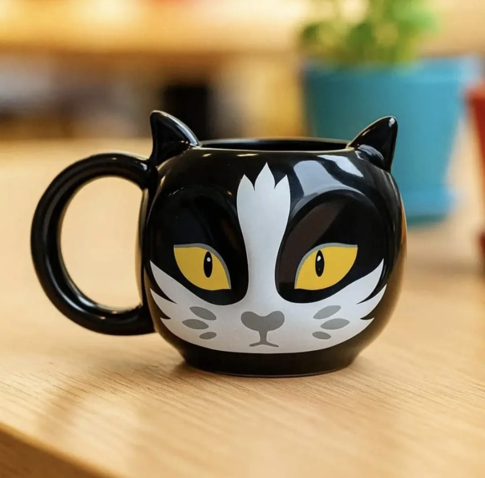 Caneca Gato Frajola 300ml