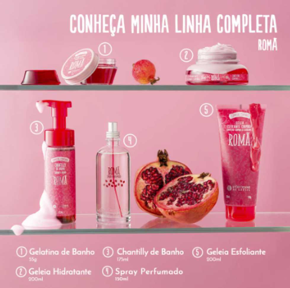 Chantilly de Banho Sabonete Líquido Romã 175ml - #3