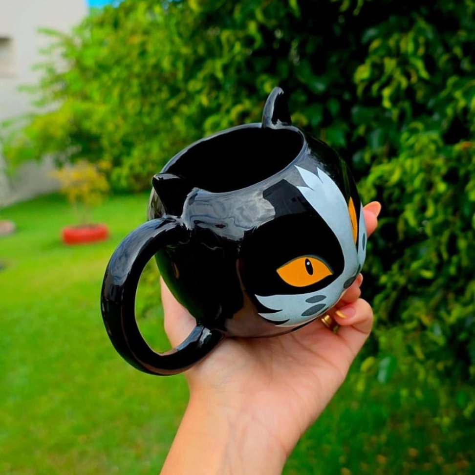 Caneca Gato Frajola 300ml - #3