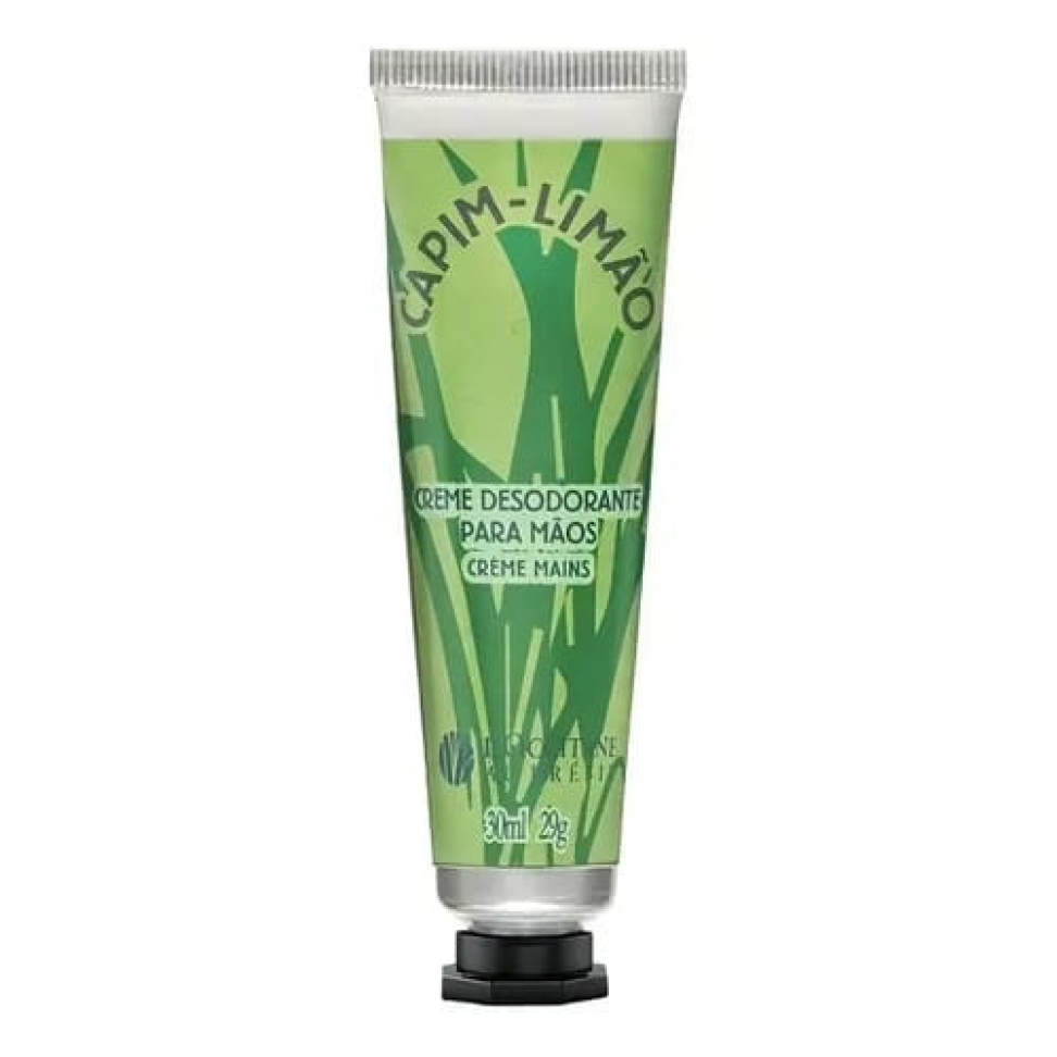Creme Desodorante de Mãos Capim-Limão 30ml