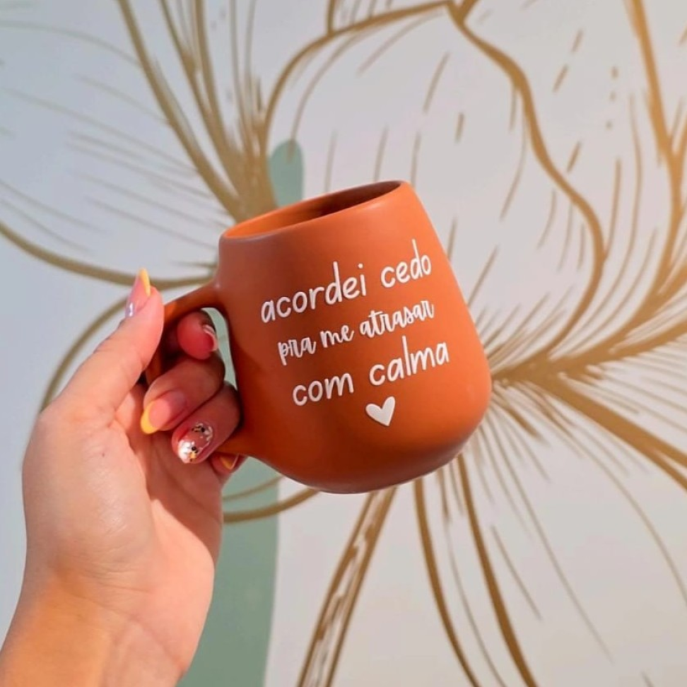 Caneca Bojuda 7 Frases Caramelo 260ml - #5