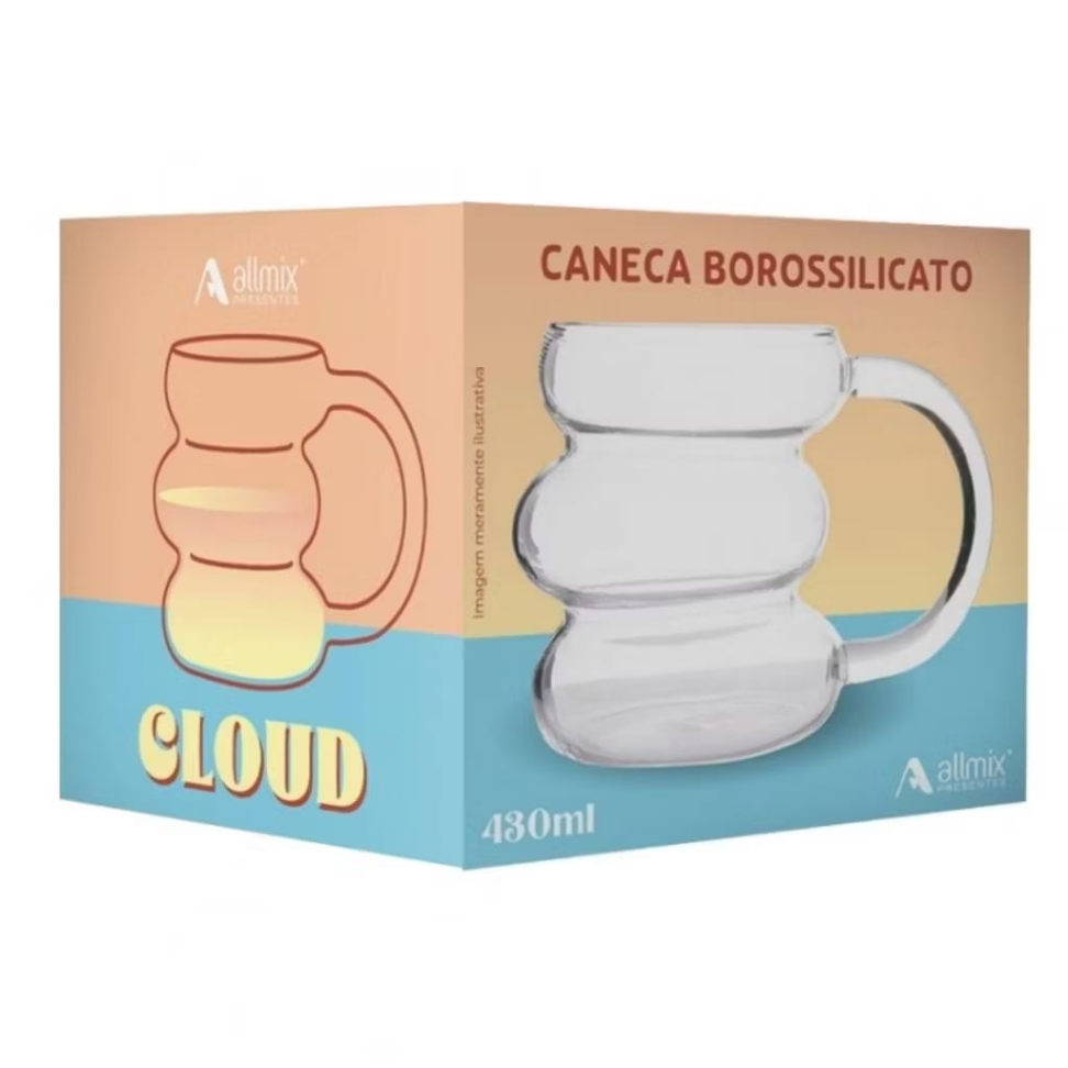 Caneca Vidro Borossilicato 430ml - #3