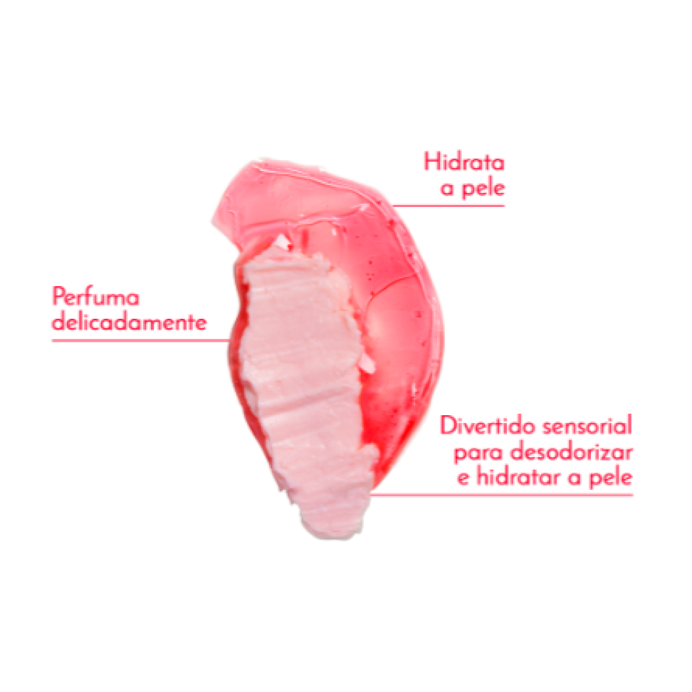 Geleia Hidratante Desodorante Corporal Romã 200ml