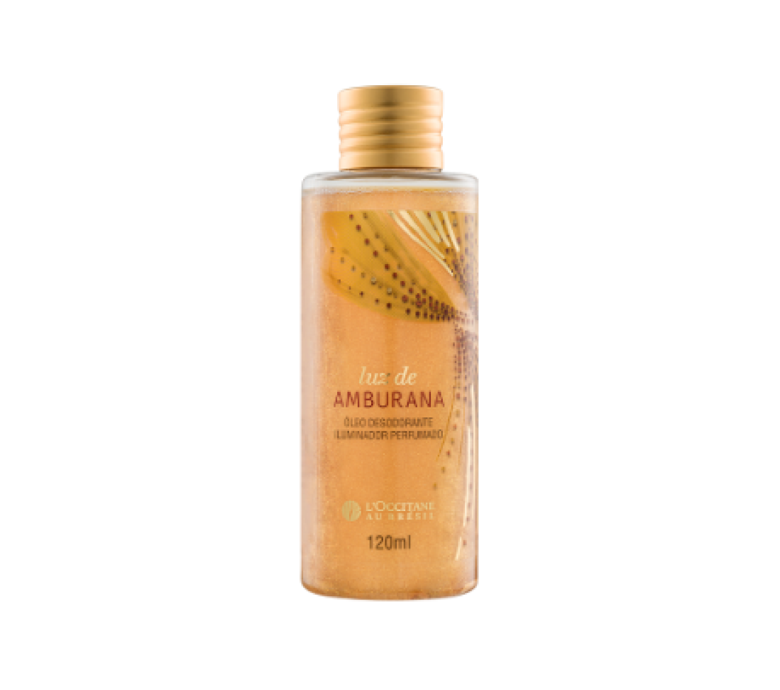 Óleo Desodorante Iluminador Perfumado Luz de Amburana 120ml