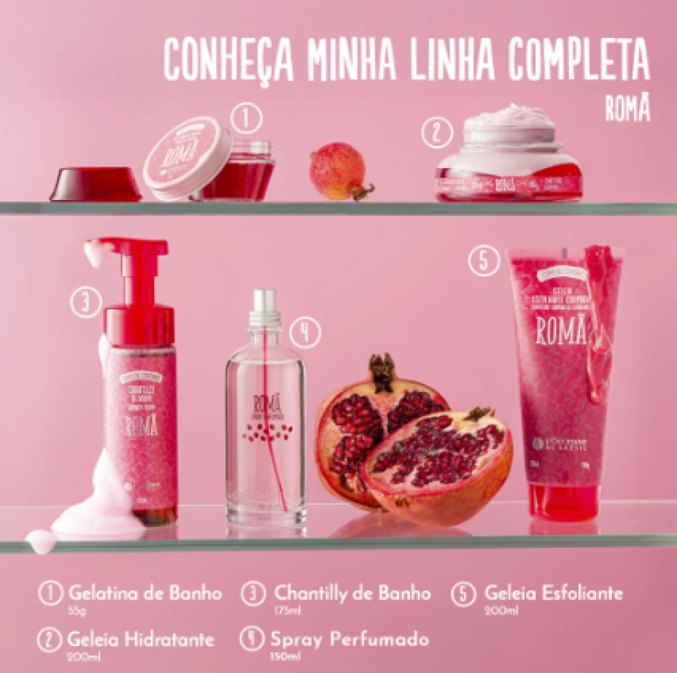 Geleia Esfoliante Corporal Romã 200ml - #3