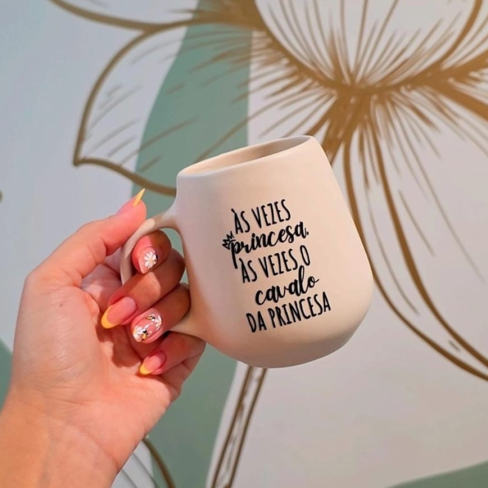 Caneca Bojuda 7 Frases Off White 260ml - #7
