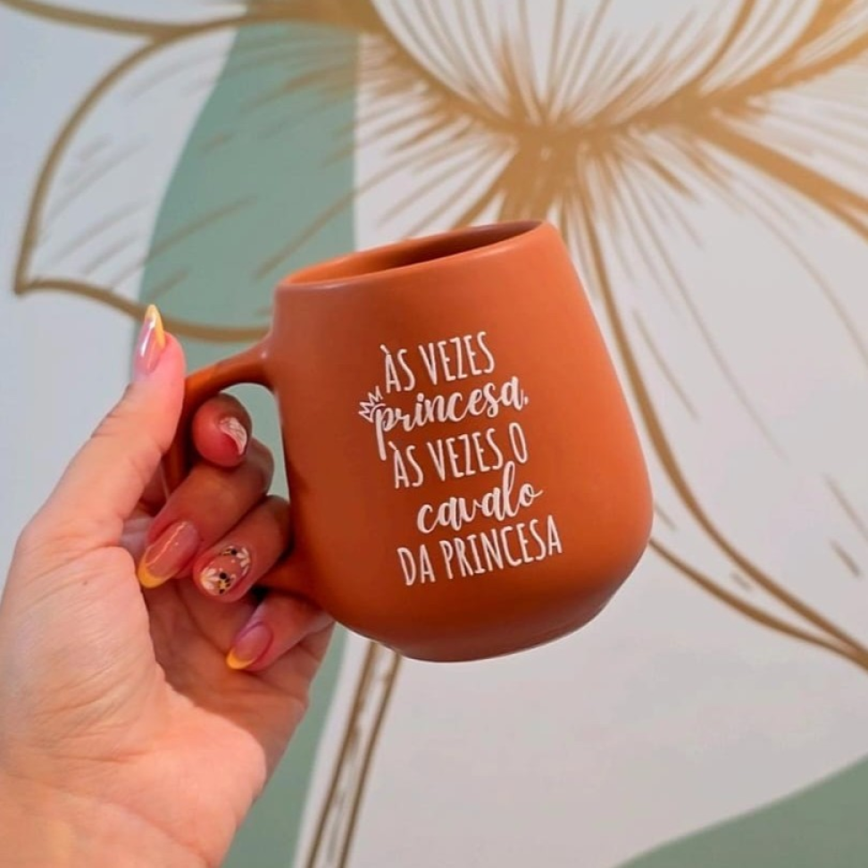 Caneca Bojuda 7 Frases Caramelo 260ml - #7
