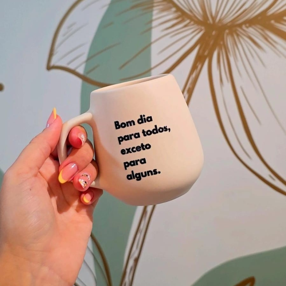 Caneca Bojuda 7 Frases Off White 260ml - #6