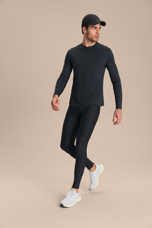Camiseta ML Run Slim Men Preto LIVE! - #4