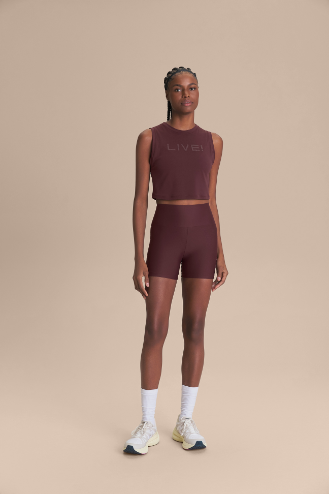 Regata Cropped LIVE! Comfort Aubergine - #4