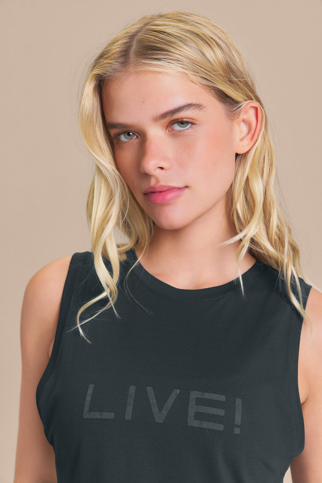 Regata Cropped LIVE! Comfort Shadown Green