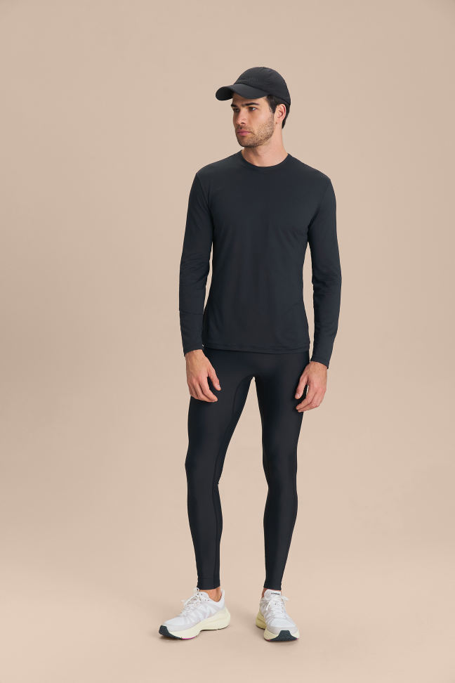 Camiseta ML Run Slim Men Preto LIVE!