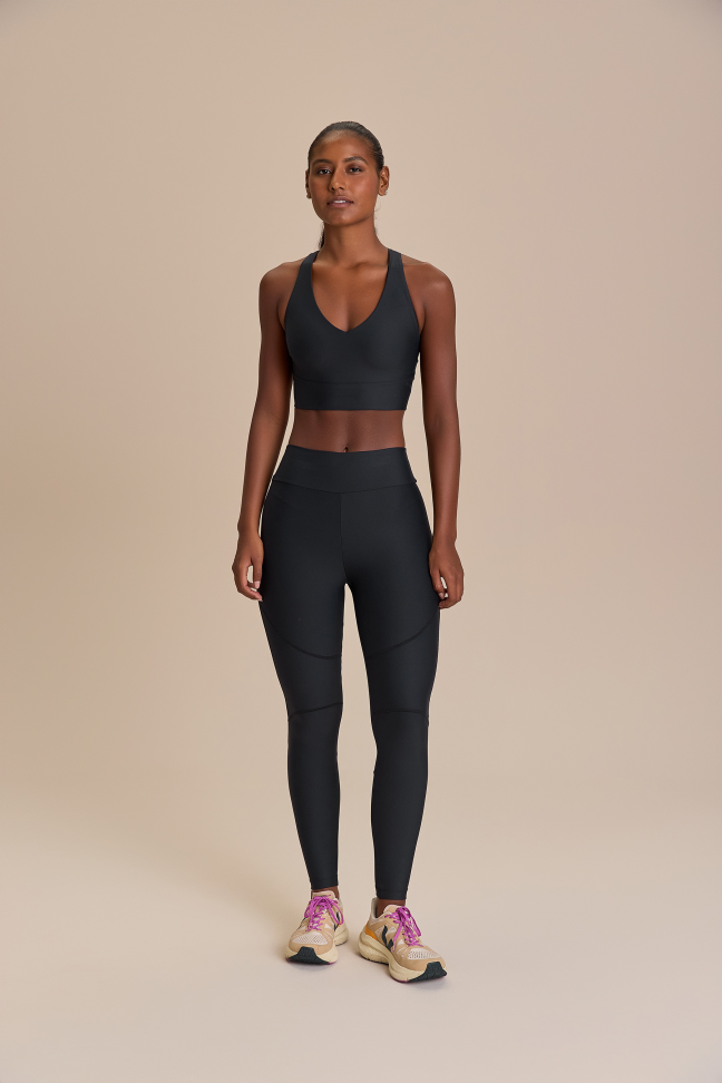 Top V Nadador Neoprene Fit Preto LIVE!